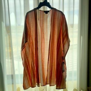 Woman’s size (L) Rock&Roll Denim Short Sleeve poolside or relaxation Kimono